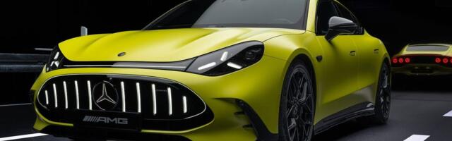 Mercedes-AMG GT EV hits 0-60 in 2 sec, charges at 600kW, and fakes V8 and gear shift sounds