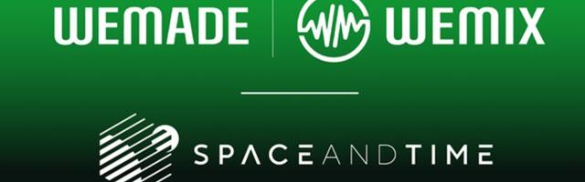 Korean gaming giant Wemade partners with Space and Time to power blockchain and gaming services