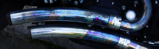Why Do Some Motorcycle Exhaust Pipes Turn Blue?