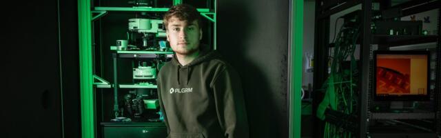 This 21-year-old founder cut open his leg to show off his biotech. Then he raised $4.3 million from Peter Thiel and others.