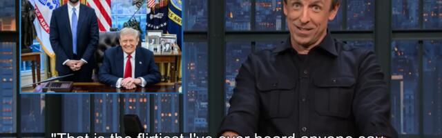Seth Meyers pokes fun at Trump being utterly charmed by Mamdani