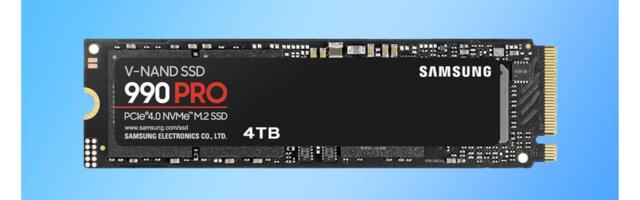 Samsung's 4TB 990 Pro SSD Hits New Lowest-Ever Price Ahead of Black Friday