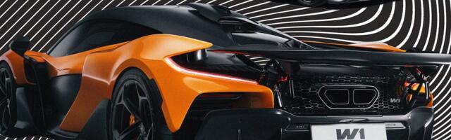 McLaren’s $2.6M W1 Supercar Wouldn’t Seem Out of Place in Formula 1