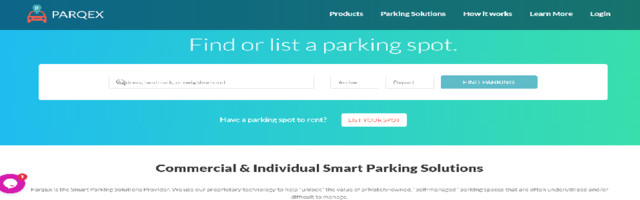 ParqEx – The smart parking platform