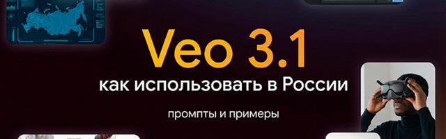 Генерация видео в Veo 3.1: Как использовать в России. Промпты и примеры