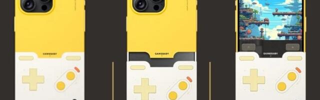 The GameBaby turns your iPhone into a GameBoy and protects it from smashes at the same time