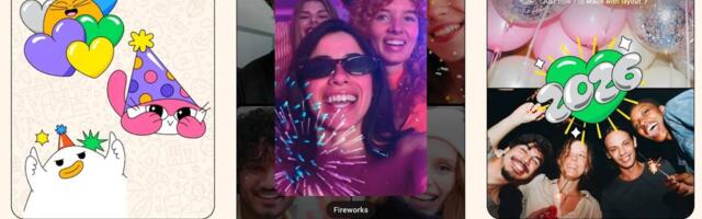 WhatsApp is rolling out new features to jazz up your New Year’s greetings