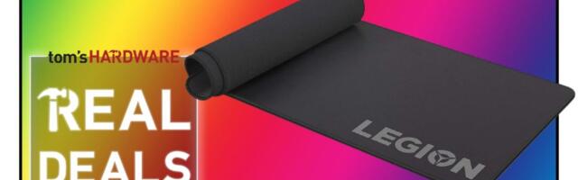 Grab Lenovo's Legion XL mouse pad for only $10 and refresh your gaming setup