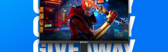 Win a 24-inch gaming monitor from Sansui with this giveaway
