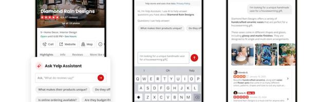 Yelp is getting more AI, including an upgraded chatbot