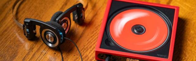 This Retro-Futuristic Portable CD Player Is Cool Enough To Quit Streaming Forever