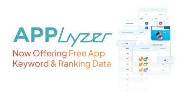 APPlyzer now offers free ASO keyword and ranking tracking tools