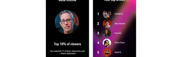 YouTube joins the Wrapped party and rolls out its first Recap