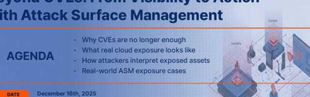 Criminal IP to Host Webinar: Beyond CVEs – From Visibility to Action with ASM