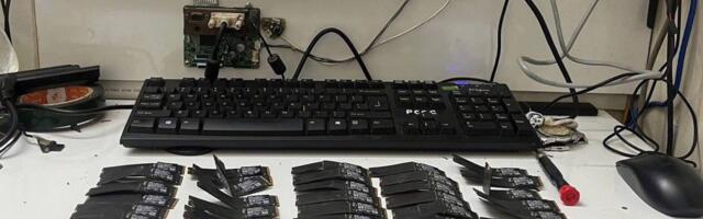 Boy breaks 50 of his father's Samsung M.2 NVMe SSDs worth nearly $4,000 — 25,600 GB of storage ruined by ten-year-old oblivious to global NAND crisis