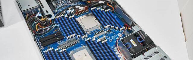 Gigabyte twists its RAM slots to fit 24TB of  DDR5 sticks into a standard server — AMD EPYC sports an impossible 48 DIMMs in new configs