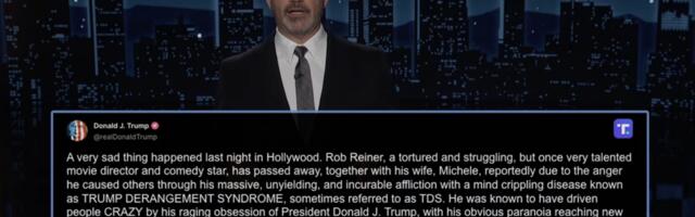 Jimmy Kimmel slams Trump for his response to the death of Rob Reiner