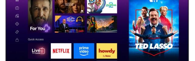 Roku OS’s home screen now features a large, permanent ad