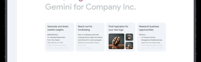 Google launches Gemini for Workspace, delivering its most capable model to enterprises