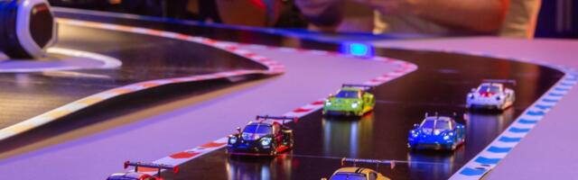 A veteran toy racing company is trading slots for smartphone-controlled RC cars