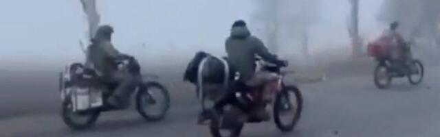 Heavy fog is punishing Ukraine's drones in the key city of Pokrovsk, where Russians are attacking on motorbikes and cars