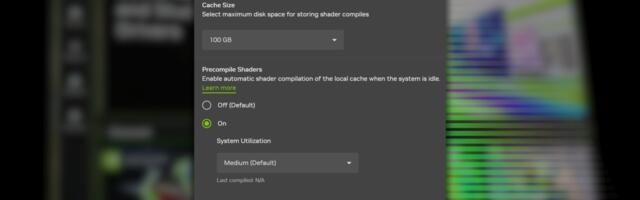 Nvidia App adds 'Auto Shader Compilation' for faster load times in games — beta feature automatically recompiles shaders in the background after every driver update