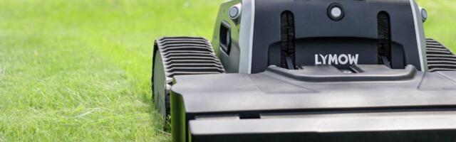Lymow unveils smart robotic mower with mulching blades and tracked threads