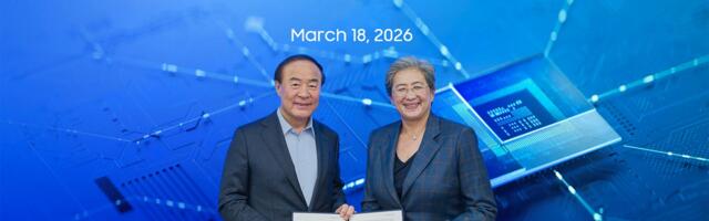 AMD and Samsung ink memory supply memorandum for EPYC and Instinct products — unprecedented deal also includes scope for foundry partnership
