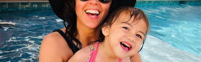 I went bathing suit shopping with my 18-month-old daughter. I realized I shouldn't talk negatively about my body around her.