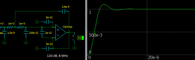 Third Order Low-pass Filter with One Op Amp