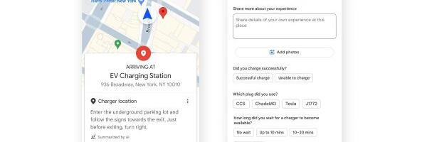 Google Will Use AI to Help EV Owners Find Chargers