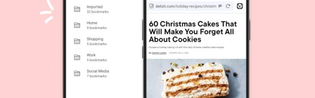 Мобильный Vivaldi 7.7 — Найти и сохранить