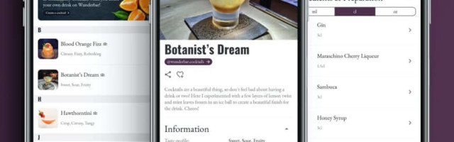Wunderbar Cocktails Partners with Bartenders to Launch First Ever App-Based Cocktail Community