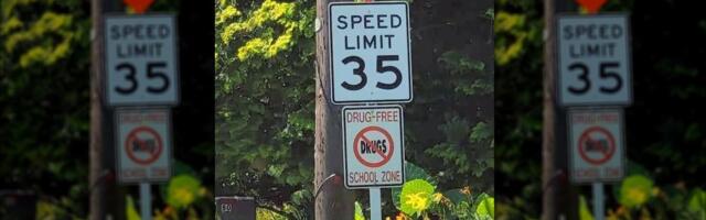 Why Do Some Speed Limit Signs Have An Orange Diamond On Top?
