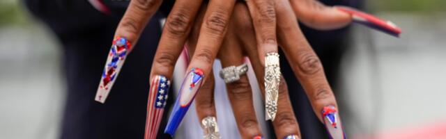 PHOTOS: Paris Olympics nail art