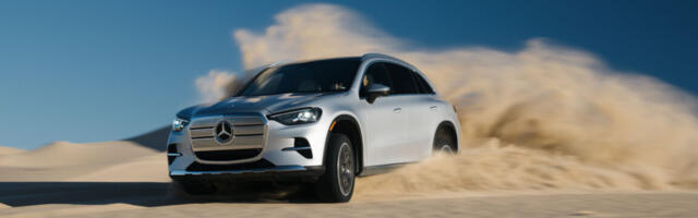 Dune driving with Mercedes-Benz as it tests off-road systems