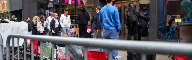 Audemars Piguet and Swatch's new pocket watch collab has fans camping outside stores for days