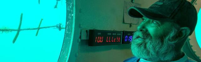 Aerospace Engineer Lives Underwater for 120 Days, Setting New World Record