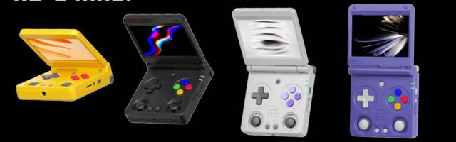 Miss the GBA SP? This new handheld will fill the clamshell-shaped void