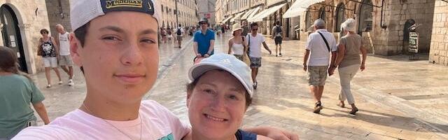 I ask strangers for parenting advice when I'm traveling. It's made me a better mom.