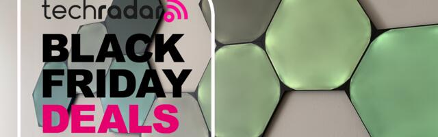 Nanoleaf's light panels gave my gaming desk a much-needed glow-up, and they're at a record-low price for Black Friday