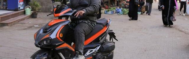 Egyptian scooter driver Eman Al-Adawi wants to start an all-woman app