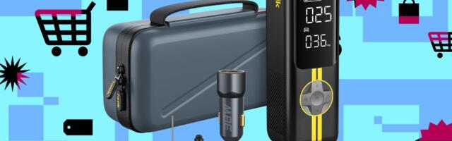 Fanttik’s portable tire inflator has hit an all-time low for Black Friday