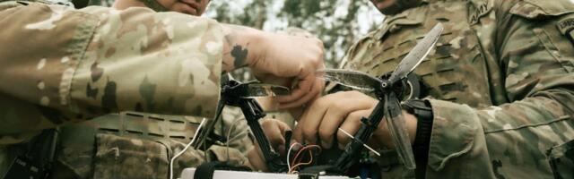 Paratrooper who scored the US Army's first drone-on-drone kill says it felt like a fight out of 'Star Wars.'