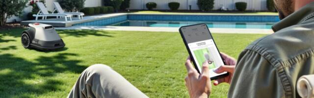 The Eufy E15 robot lawn mower is down to its best-ever price — nearly half off at Amazon