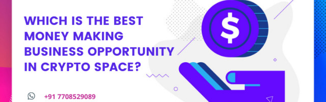 Which is the best money making business opportunity in crypto space?