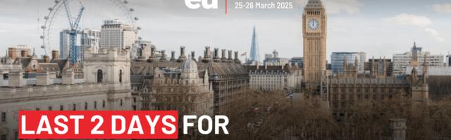 Only 2 days left to get discounted tickets for the Tech.eu Summit London 2025!