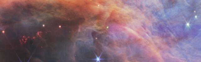 James Webb captures a stunning view of the dreamy Flame Nebula
