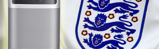 How my portable projector almost made football come home