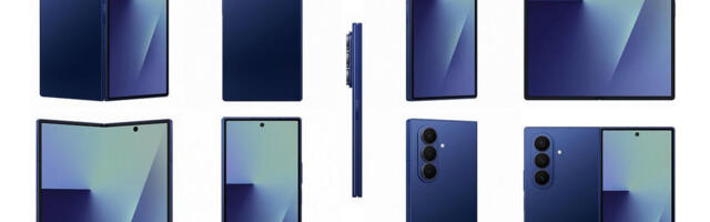 Galaxy Z Fold 7 renders leak, and here’s our first look at the Silver Shadow model